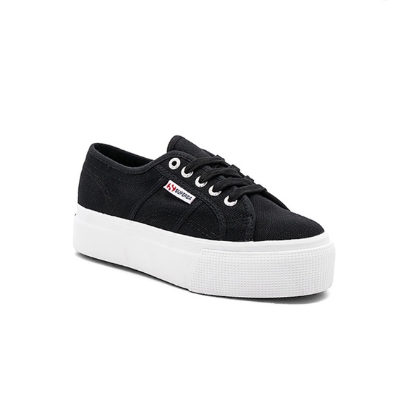 Superga Shoes - * NEW Superga 2790 Platform Sneaker Black & White